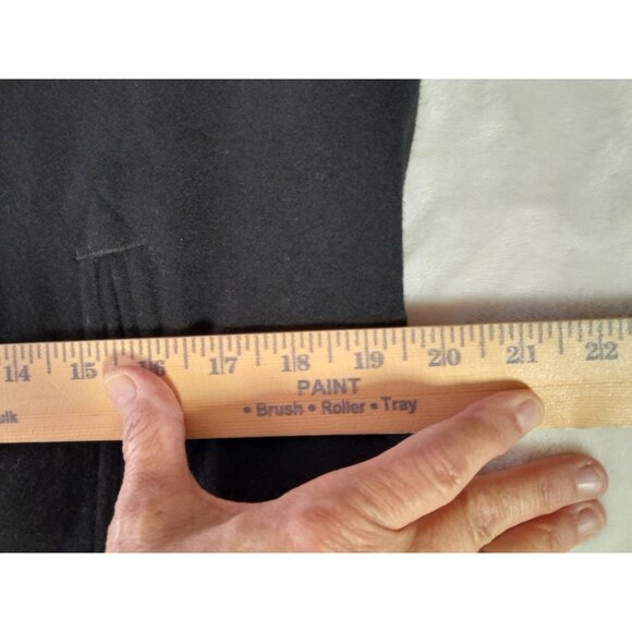 DSCP Quarterdeck Collection Mens Old Money Wool Pea Coat Sz 38L Nautical Preppy - Picture 9 of 11